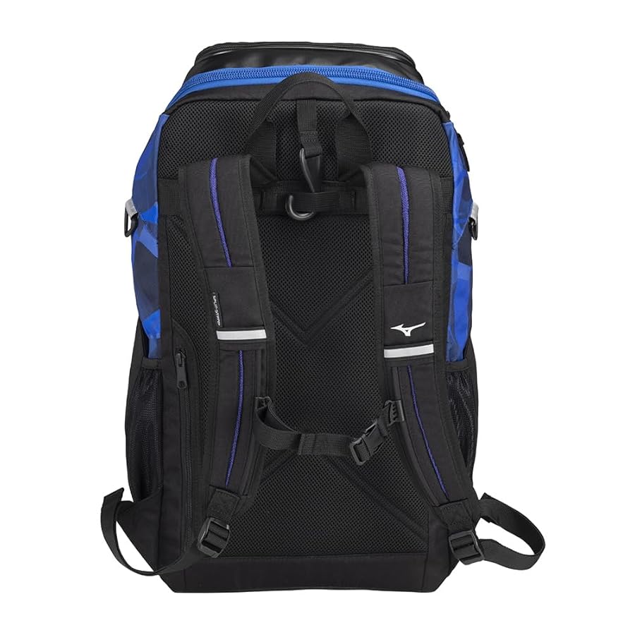 Mizuno チームバックパック 35L ブルー×ブラック Amazon.co.jp: [ミズノ] バックパック チームバックパック 35L